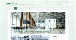 Desktop Screenshot of intergate.se